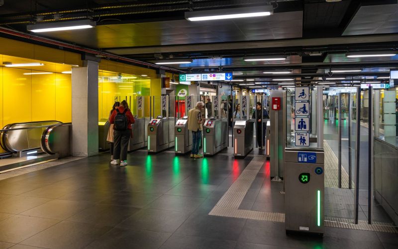 bruselj, metro