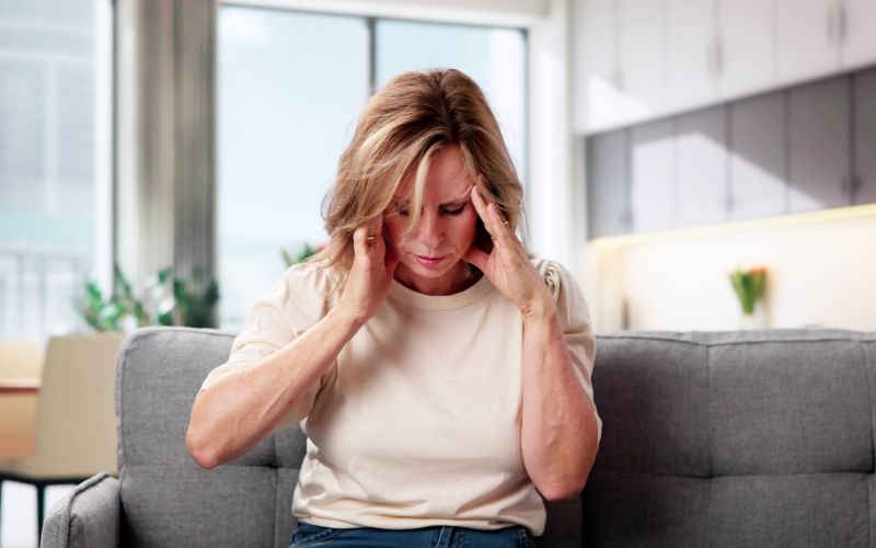 možganska kap, glavobol