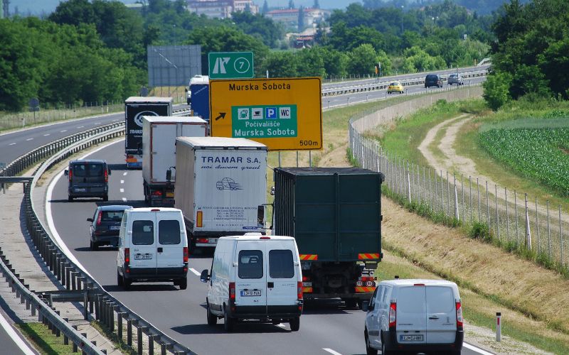pomurka, avtocesta, promet