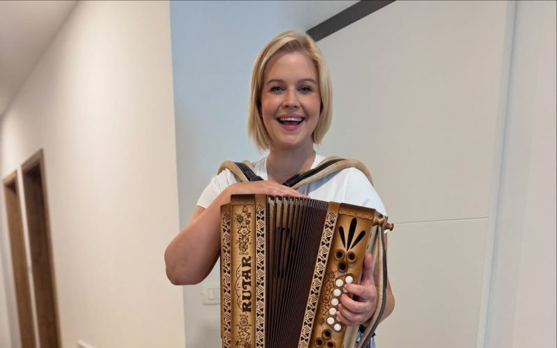 Darja Gajšek, harmonika