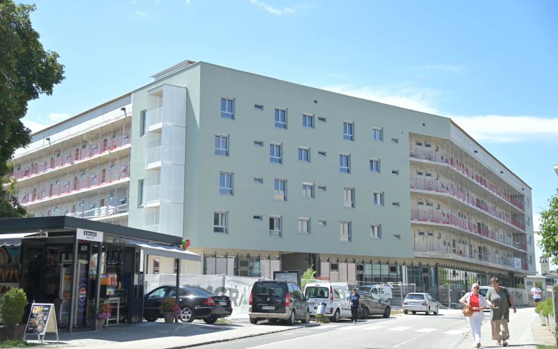 zelen-dvor, gradnja, gradbišče, blok
