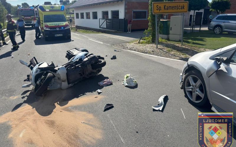 pgd-ljutomer, spodnji-kamenscak, nesreca