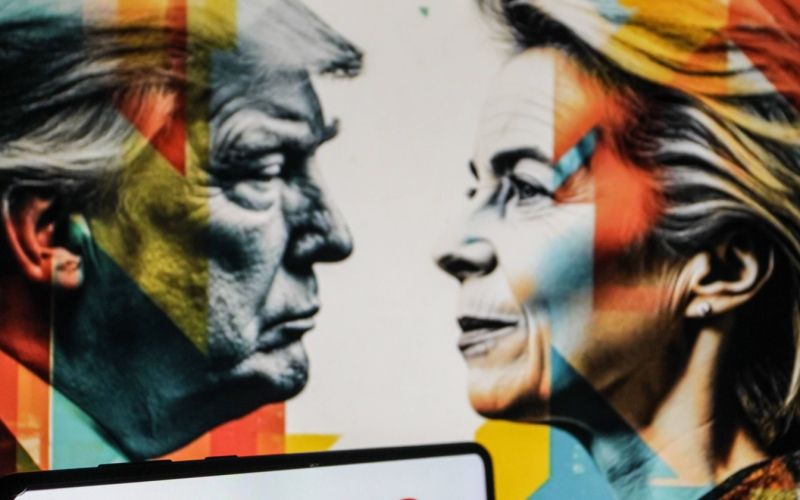carine, trump, von der leyen