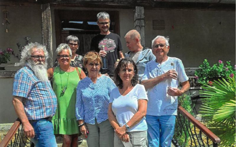 štefka-grah, maria-teresse-haupert, srečanje-sorodnikov