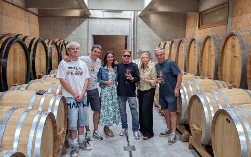 Axl Rose - Po Madžarski je obiskal tudi Hrvaško ter se družil s podjetniki in inovatorji.