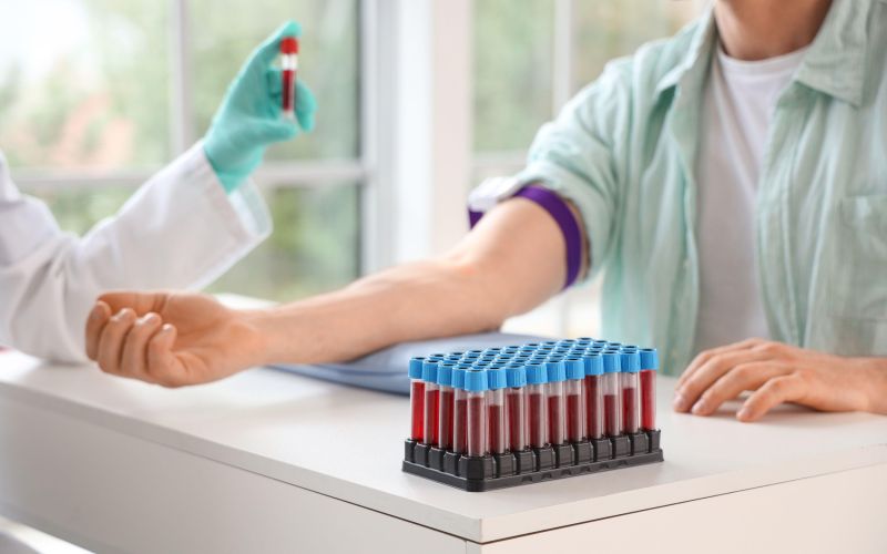 krvna skupina, odvzem krvi