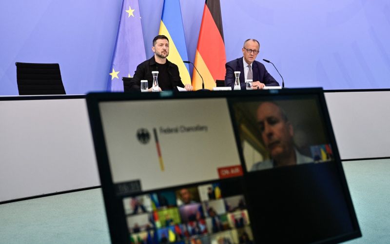 volodimir zelenski, Friedrich Merz