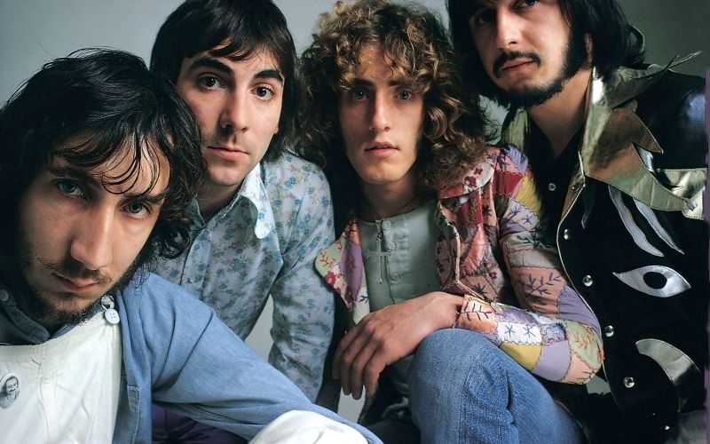 Klasična zasedba The Who: Pete Townshend, Keith Moon, Roger Daltrey in John Entwistle
