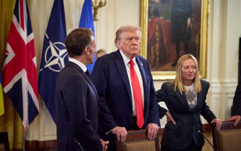 macron, trump, meloni