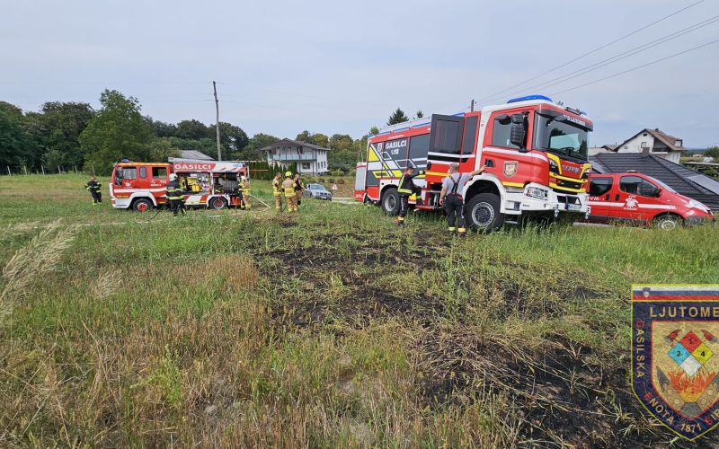pozar, strnisce, pgd-ljutomer, gasilci