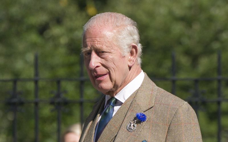 Kralj naj bi bil zelo ljubeč oče ...