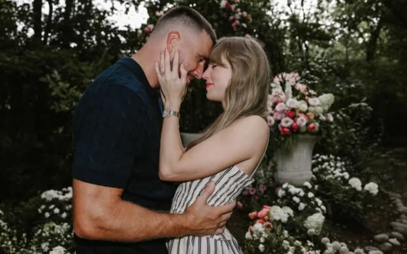 Taylor Swift, Travis Kelce - !!!Pop zvezdnica Taylor Swift in igralec ameriškega nogometa Travis Kel