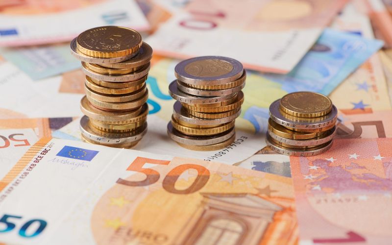 euro, denar