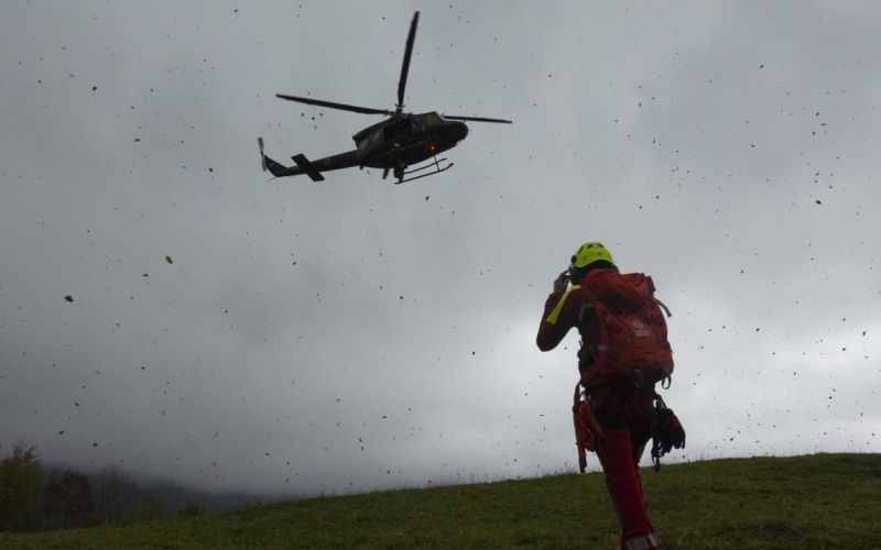 helikopter, tolmin, gorski reševalci