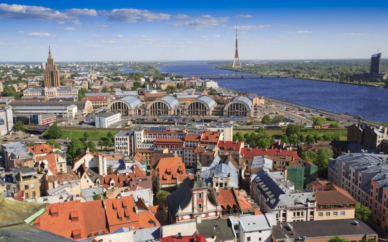 riga, latvija