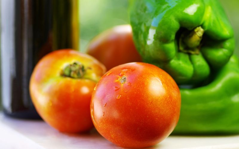 paradižnik, paprika