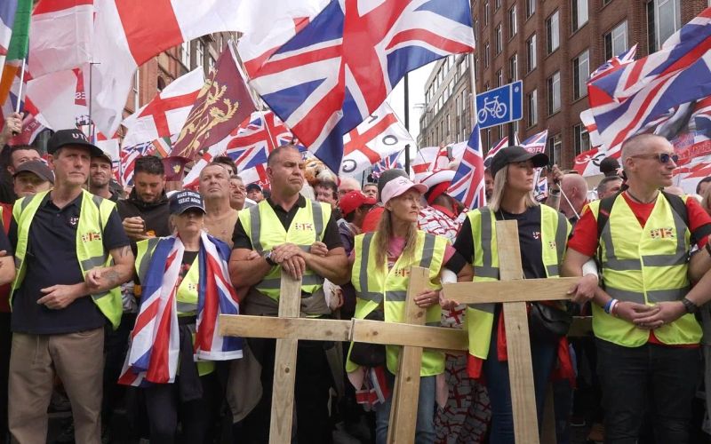 london, protest