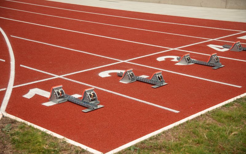 simbolična, atletska-steza, štart, start, tek, maraton, tekalna