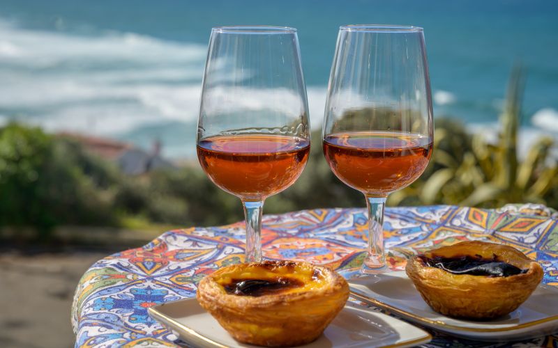 porto in pastel de nata