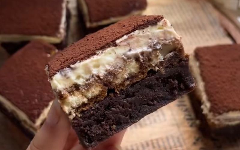 Tiramisu brownies - naslovna