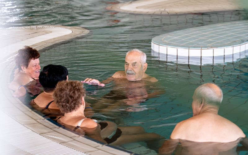 terme-banovci, kopališče, kopalci, bazeni