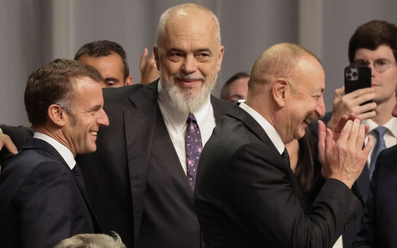 edi rama, emmanuel macron, ilham alijev.jpg