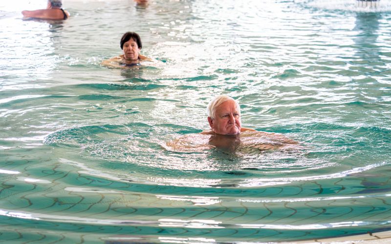 terme-banovci, kopališče, kopalci, bazeni