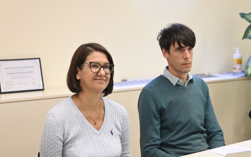 Jasmina Bevc Bahar, Igor Pravst.jpg