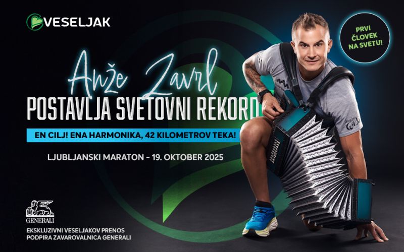 Anže Zavrl postavlja Guinnessov svetovni rekord!