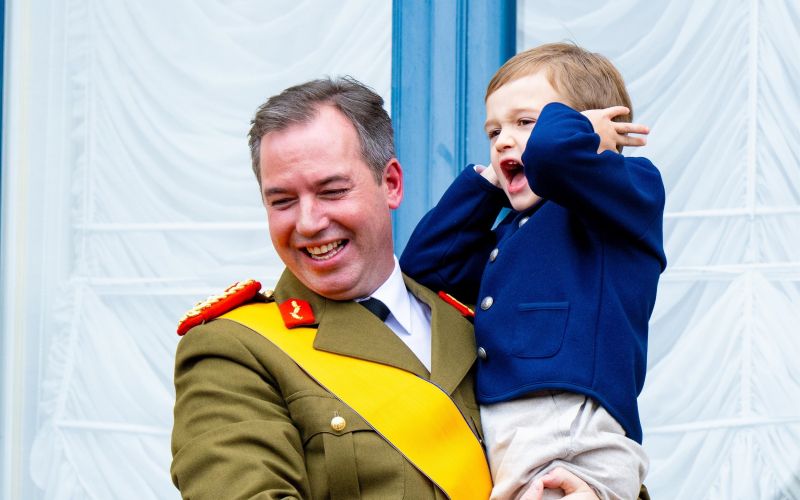 veliki vojvoda Guillaume - !!Novi veliki vojvoda Guillaume je po prevzemu prestola pozdravil svoje l