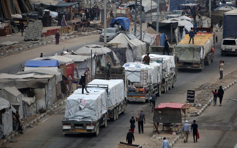 gaza, humanitarna pomoč