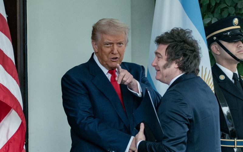 javier milei, donald trump