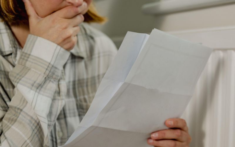 položnica, račun, ogrevanje