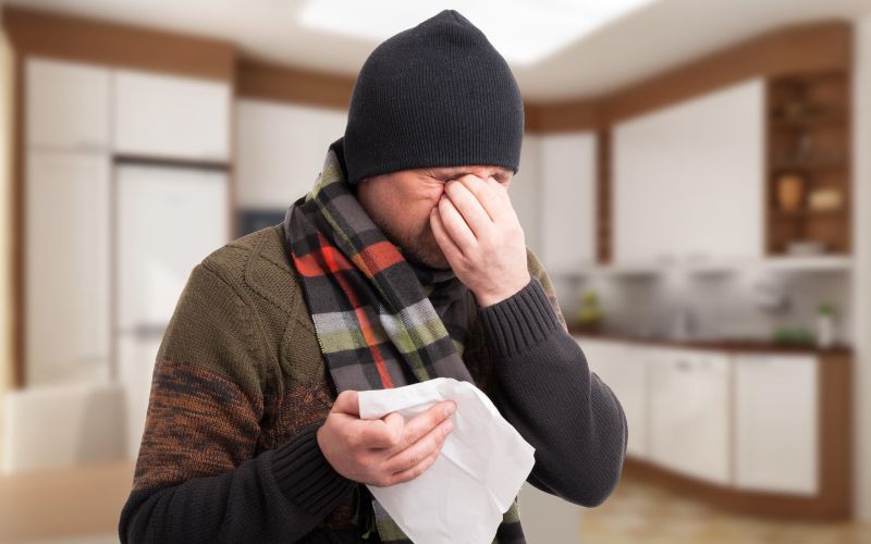 sinusitis, vnetje sinusov, prehlad