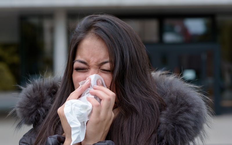 sinusitis, vnetje sinusov, prehlad