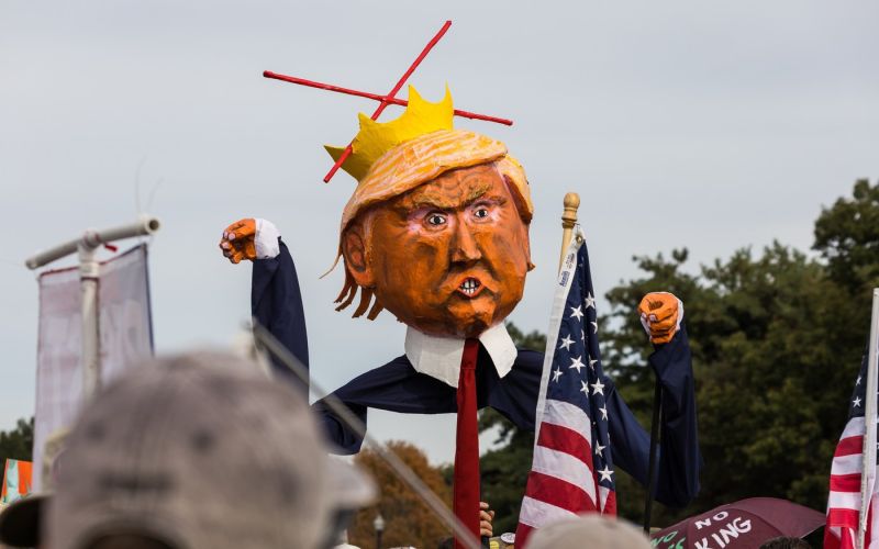 Donald Trump, protesti