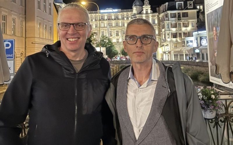 Marko Naberšnik in Aleš Pavlin