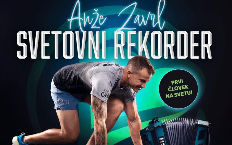 Anže Zavrl je Guinnessov rekorder!