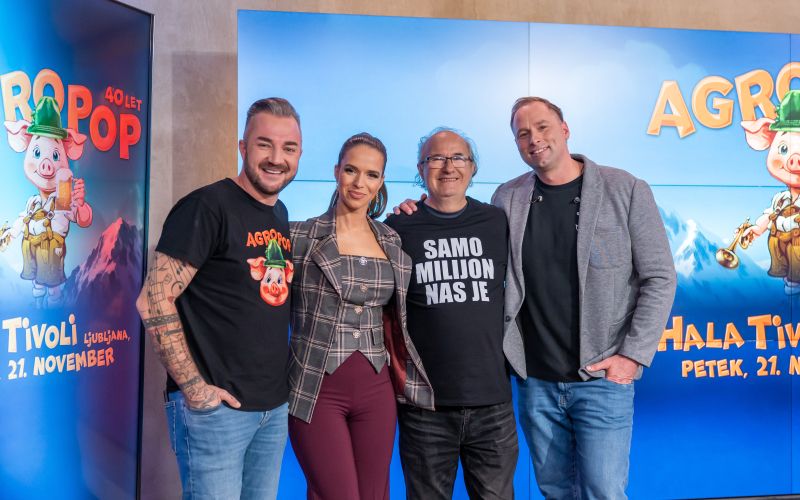 Jure Ličen in Martina Švab sta v Aktualovem VIP Šovu tokrat gostila pomlajene legende slovenske zaba