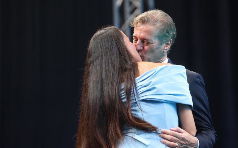 Tina Gaber, Robert Golob