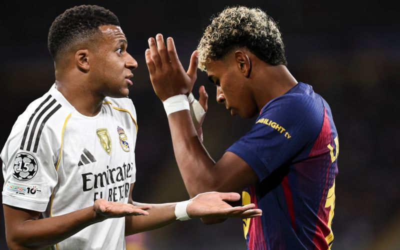 Kylian Mbappe, Lamine Yamal