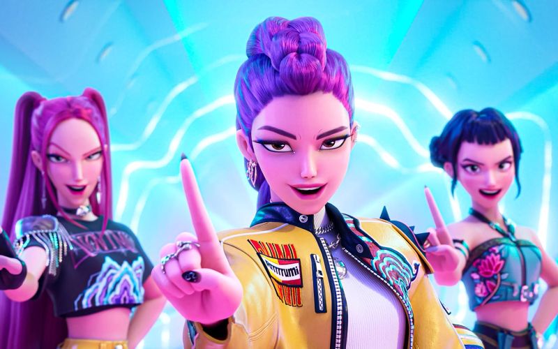 Kpop demon hunters - !!Film KPop Demon Hunters in fikcijska dekliška skupina Huntr/x so tako obsedle