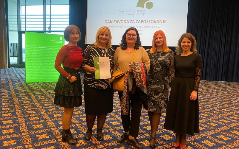 upi-ljudska-univerza-zalec, dan-zavoda-za-zaposlovanje, zavod-rs-za-zaposlovanje, priznanje