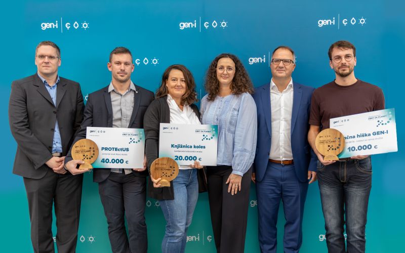 V družbi GEN-I so drugo leto zapored izbrali najobetavnejše trajnostne projekte, ki jim bodo namenili 100.000 evrov podpore.jpg