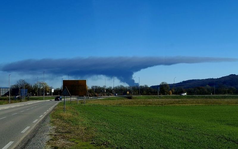 dim, požar sveta nedelja
