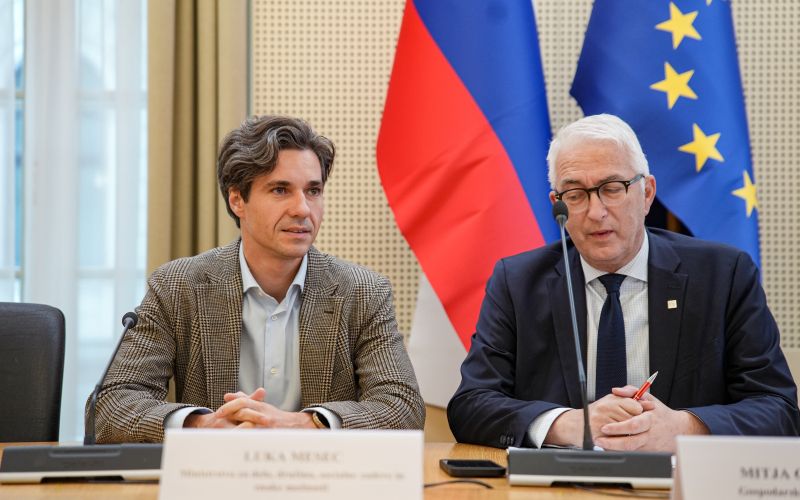 Luka Mesec, Mitja Gorenšček