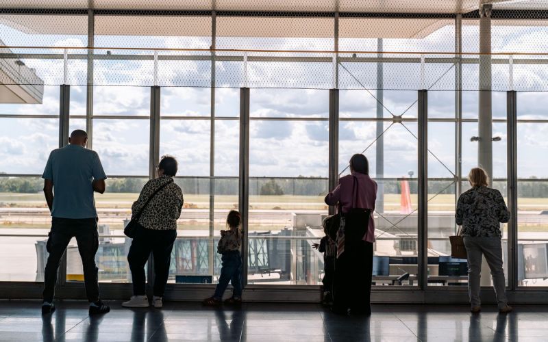 letalo, odpoved, letalisce