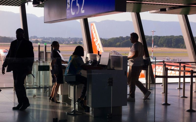 letalo, odpoved, letalisce