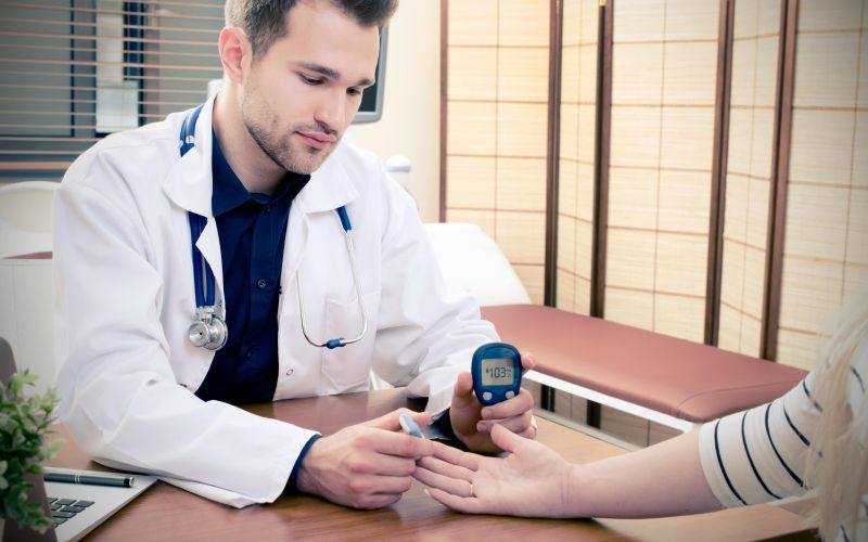 sladkorna bolezen, zdravnik