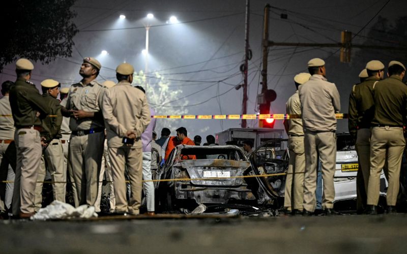 indija, delhi, eksplozija